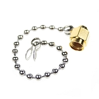 SMA(m) dust cap with chain, IP67